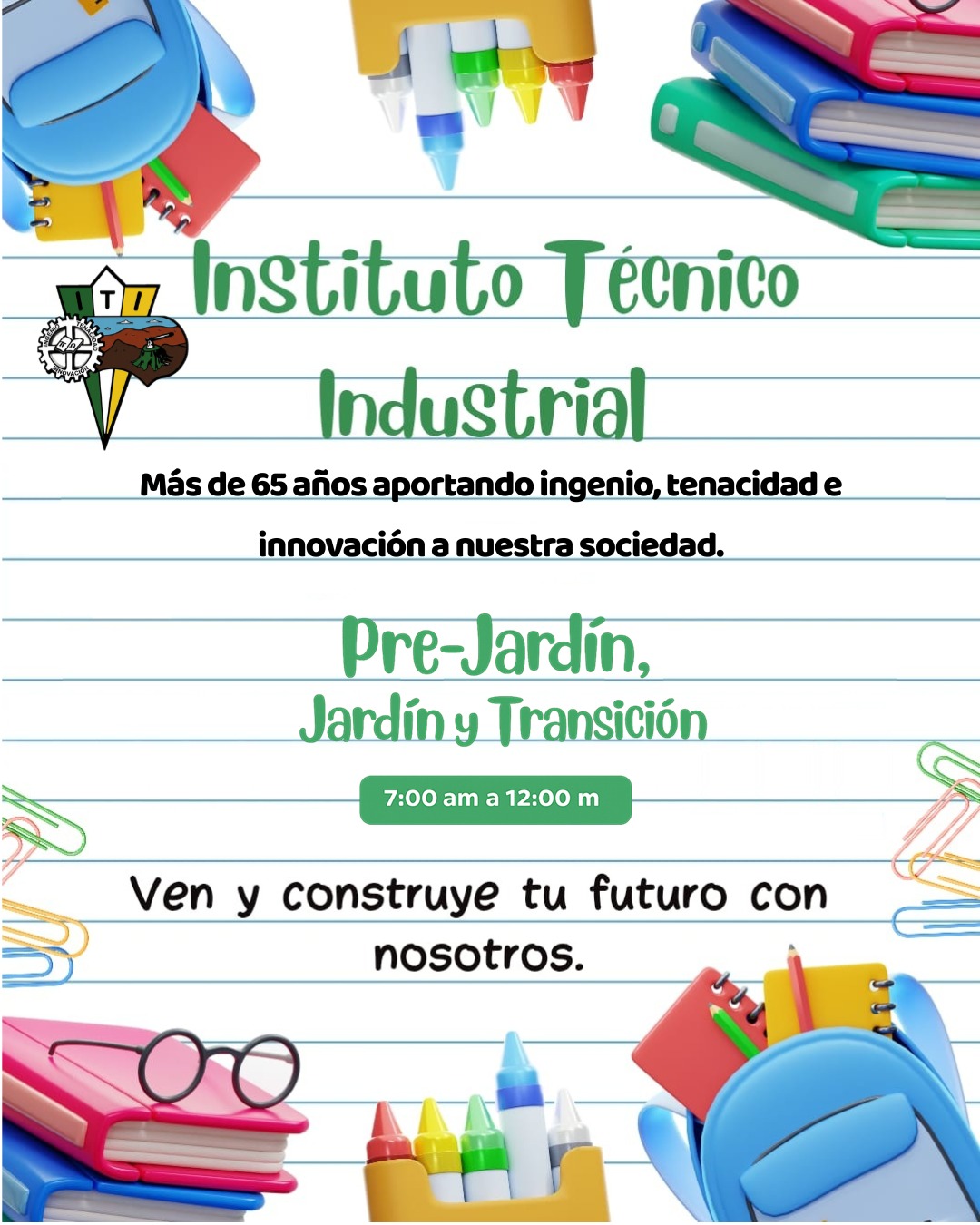 Noticia: Pre-Jardín, Jardín y Transición
